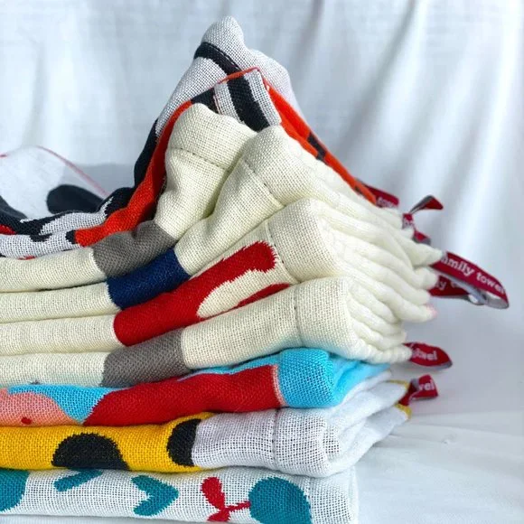 Hand Towels 100% Cotton / Kitchen Towels with Holders - Picture 7 of 7